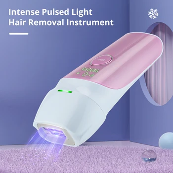 Лазерный Эпилятор Бикини для тела Безболезненный флэш-Депилятор Импульсный Аппарат для постоянного удаления волос IPL Лазерный Эпилятор для женщин